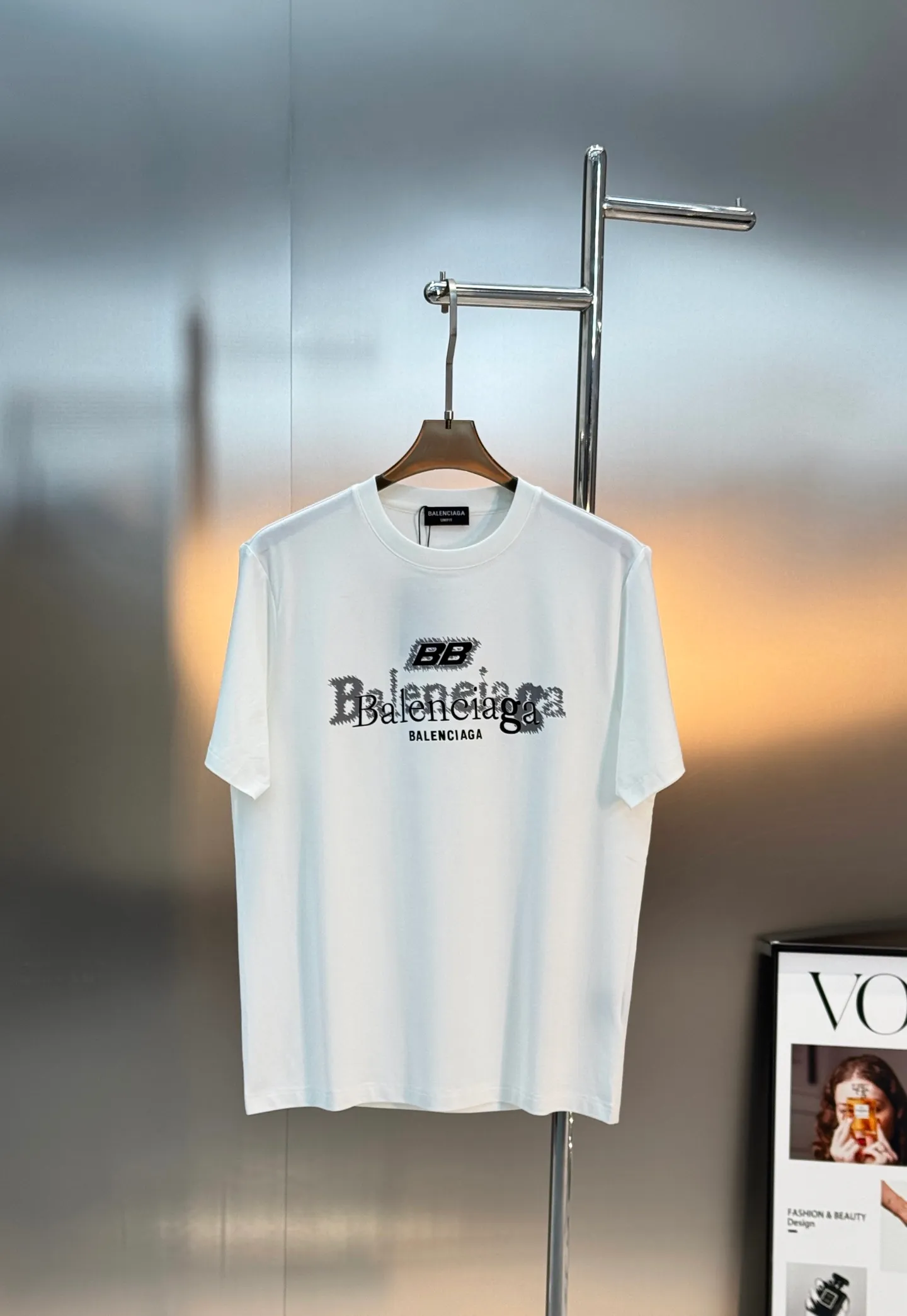 ⚜️Balenciaga New Arrival T ❤️ 190g ， . Breathable， ！ “BB” ， ， ✨ ！ ：Black.White.Sizes：M-3XL ！（S 4XL ）175/145 XL